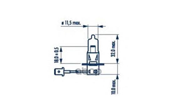 Лампа автомобильная Narva арт. 48709