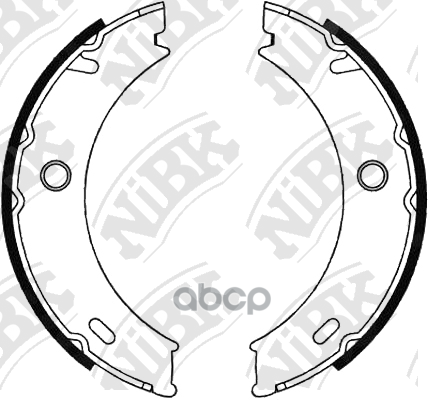 Колодки Тормозные Барабанные Volkswagen Lt 2.5 1999 - 2006  Volkswagen Lt 2.5 2001 - 2006  Volkswage NiBK арт. fn0576