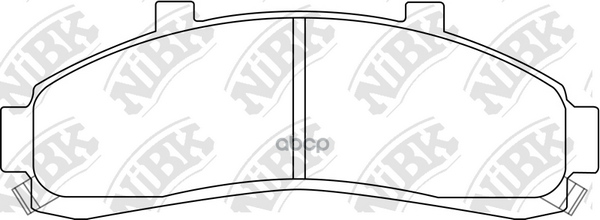 Колодки Тормозные Дисковые Передн. Mz B2600 2.6L Ug72/Uk51 96-99  Pickup Truck B2300 03-09  Fo Explo NiBK арт. pn0179