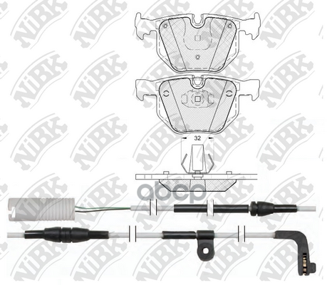 Снят С Производства Колодки Тормозные Дисковые | Зад | NiBK арт. PN0228W