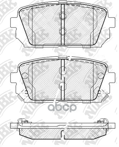 Колодки задние NIBK PN0426 NiBK арт. PN0426