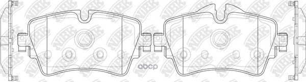 Колодки тормозные дисковые BMW 216d  X! NiBK арт. pn0573
