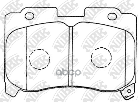 Колодки тормозные дисковые PN1360 NiBK арт. PN1360