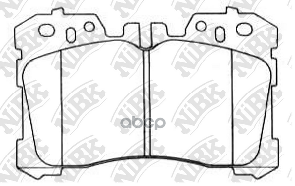 Колодки тормозные дисковые LEXUS LS460-600 06-  PN1833 NiBK арт. PN1833