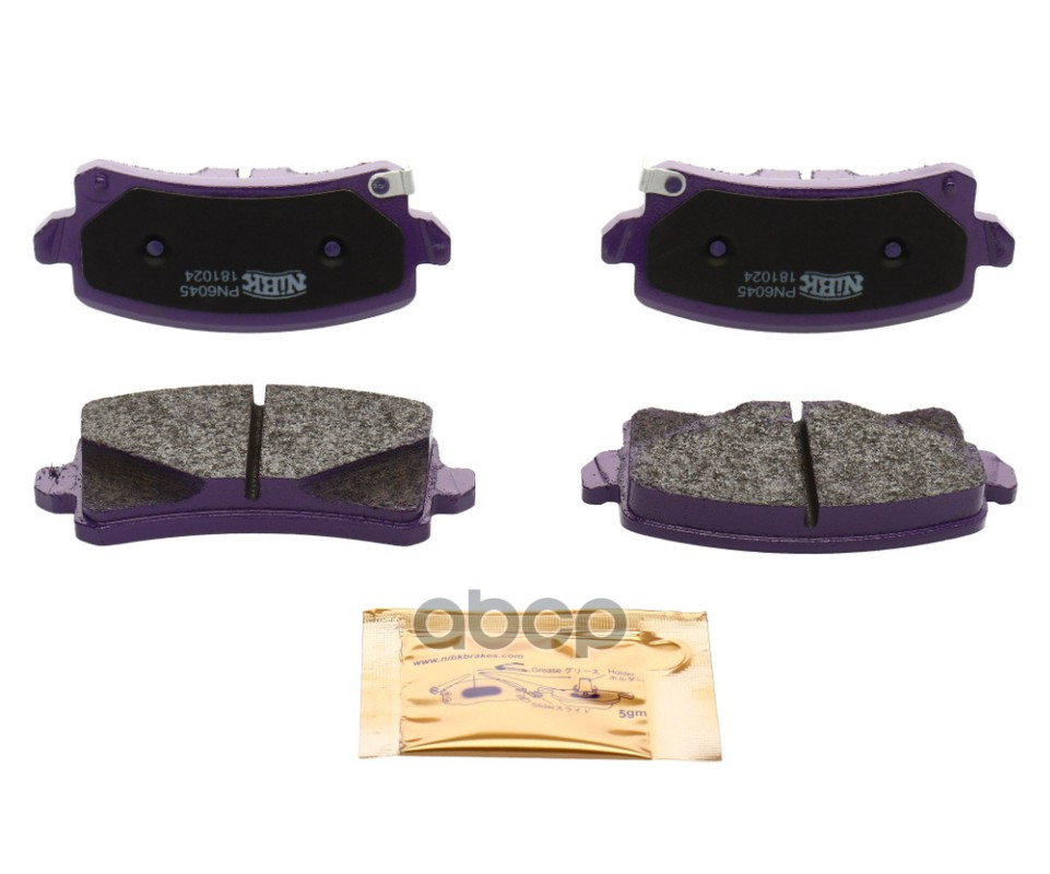 Колод. торм. диск. NiBK PN6045 NiBK арт. pn6045