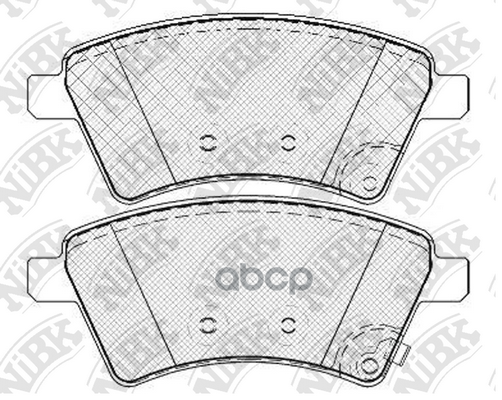 Колодки тормозные SUZUKI SX4 06- (Венгерская сборка) передние PN9803 NiBK арт. PN9803