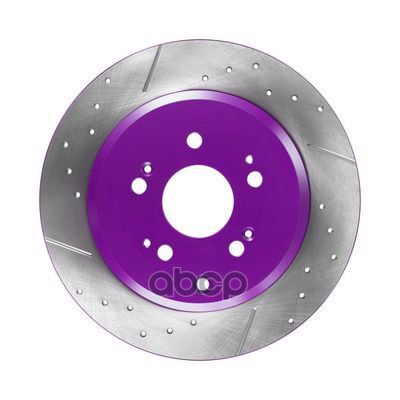 Диск тормозной перфорированный Performance (к-кт 2 шт, цена за 1 шт) NiBK арт. RN1411DSET