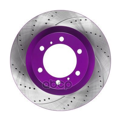 Диск тормозной перфорированный Performance (к-кт 2 шт, цена за 1 диск) NiBK арт. RN1435DSET