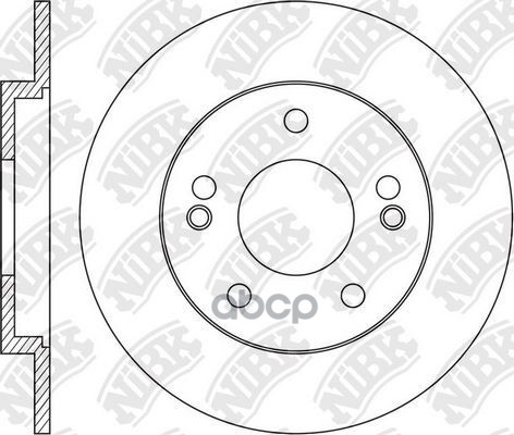 Диск тормозной NiBK арт. RN1601
