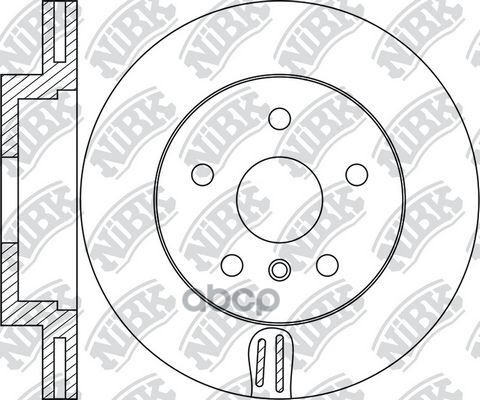 Диск Тормозной NiBK арт. rn1772