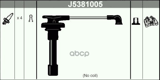 Провода Зажигания Almera N15 Nipparts арт. J5381005