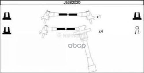 Провода В/В К-Т Toyota Carina E  Ii Nipparts арт. j5382020