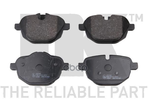 Колодки Тормозные Дисковые Bmw 5 /X3/Z4 09- Nk арт. 221545