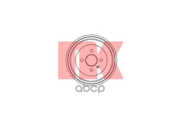 Барабан Тормозной Opel Astra  Vecta  Zafira 91- Nk арт. 253614