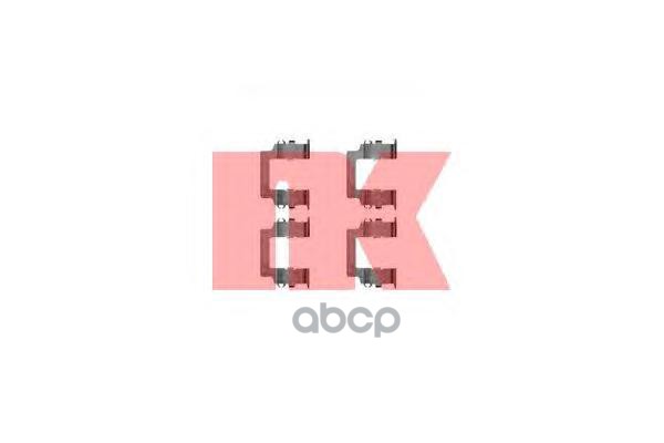 Комплект Монтажный Торм. Колодок Mitsubishi Colt  Galant  Lancer 92-00 Nk арт. 7930161