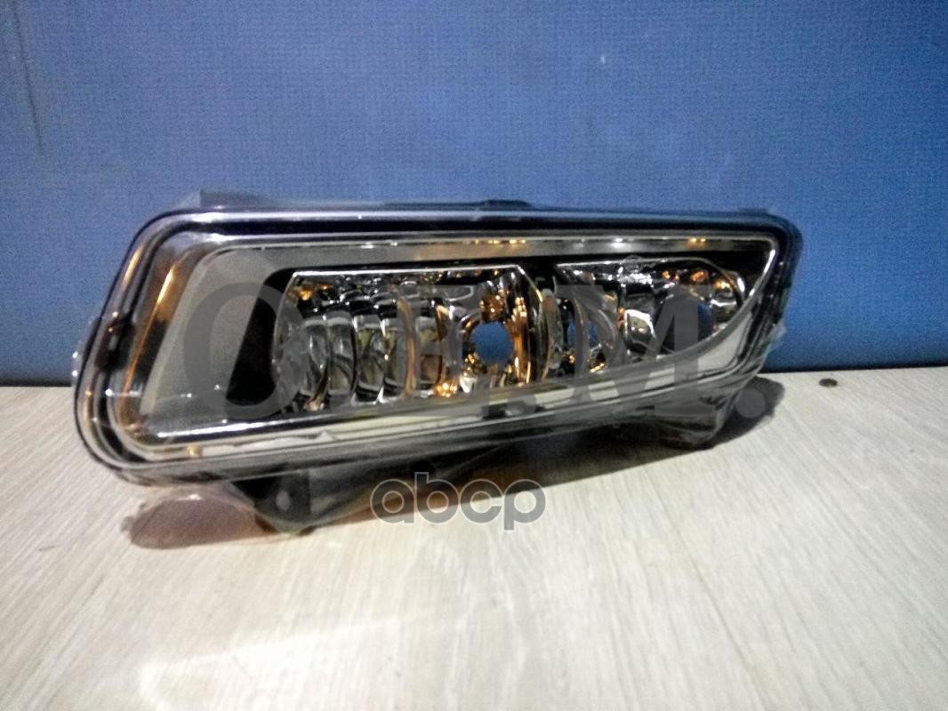Фара противотуманная левая Volkswagen Polo sedan 5 2015-2020, две лампы O.E.M. арт. OEM0050PTFPL