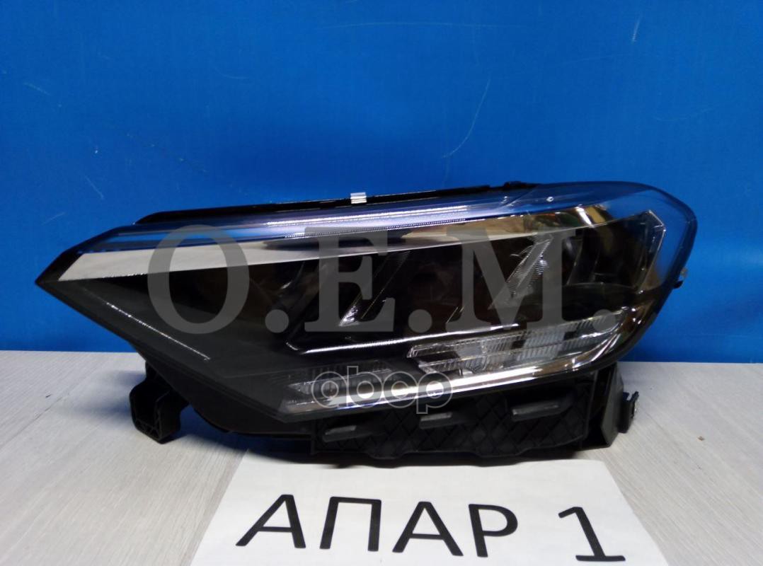 Фара левая Volkswagen Polo sedan 6 (2020-нв) рефлекторная, светодиодная (LED) O.E.M. арт. OEM0206FL