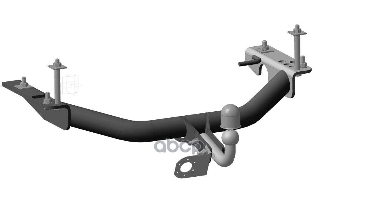 Фаркоп (ТСУ) на а/м GAZ Баргузин 2217 Van (bus) 1999-/ GAZ Соболь 2752 Van (bus) 1999- без электрики ORIS арт. 5606-AN