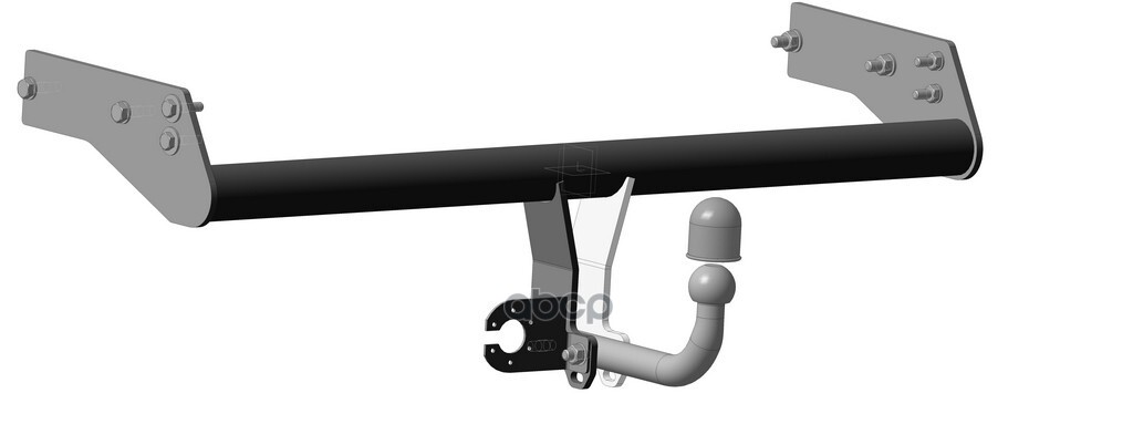 Фаркоп (ТСУ) на а/м UAZ Cargo Track 2009-/ UAZ Patriot pick-up 2009-/ UAZ Profy Track 2018- без электрики / Карго ORIS арт. 6...
