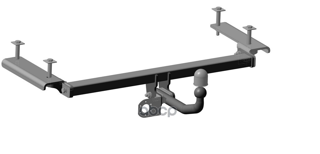 Фаркоп (ТСУ) на а/м CHERY Tiggo VII T (15) SUV 2016- без электрики / Черри Тигго 7 ORIS арт. 7612-A