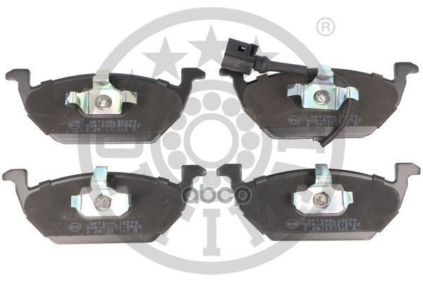 Колодки тормозные дисковые  комплект AUDI: A2 (8Z0)  A3 (8L1)  A3 (8P1)  A3 Cabriolet (8P7)  A3 Spo Optimal арт. bp-12079