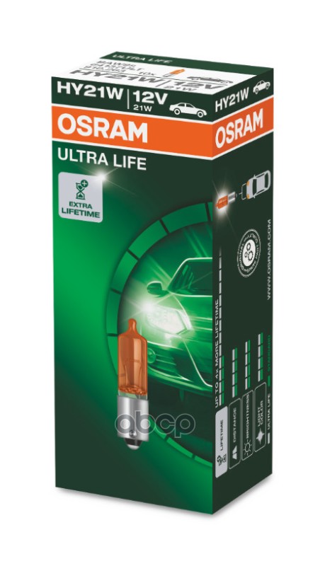 Лампа 64137ULT 21W 12V BAW9S 5XFS10 OSOSRAM Osram арт. 64137ult