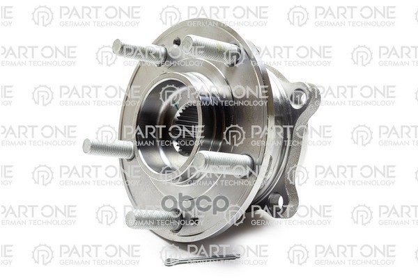 Ступица Колеса Front And Rear, Hyundai Santa Fe (Sm) 4X4 01>, For Steel Wheels, Stud Length = 34Cm PART-ONE арт. 1BK115H
