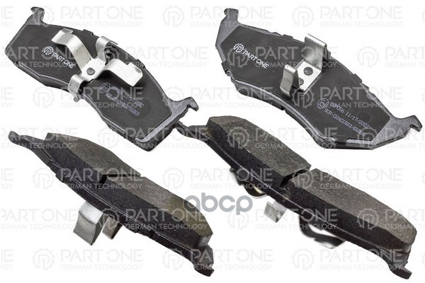 Колодки Тормозные Дисковые Перед. Chrysler: 300M 00-04, Voyager Iii 95-01, Concorde 97-03 PART-ONE арт. 1BP056