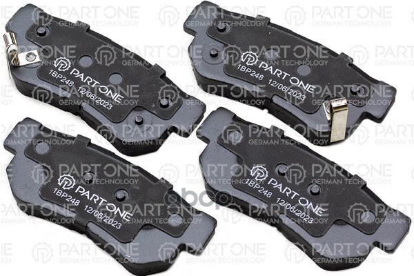 Колодки Тормозные Дисковые Зад. Hyundai Santa Fe 01- PART-ONE арт. 1BP248