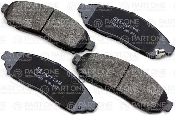 Колодки Тормозные Дисковые Пер. Nissan Navara 05- PART-ONE арт. 1BP393