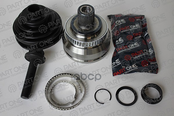 Шрус Наружный С Кольцом Abs 38X60x27 Abs:48t Vw: Sharan 1,8T 97-10 1,9Tdi 95-10 2,0 95-10 PART-ONE арт. 1CV013