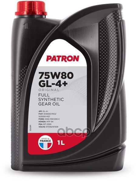 Масло трансмиссионное синтетическое 1л-API GL-4+, FIAT 9.55550-MX39.55550-MZ1, FORD WSD-M2C200-C, HONDA MTF 94, PSA B71 2330,...