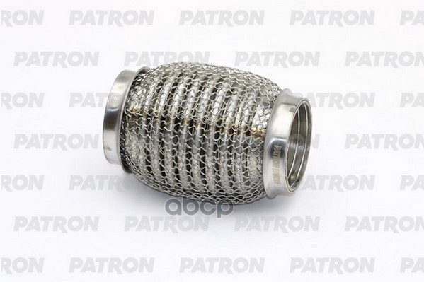 Гофра Глушителя Усиленная Elvw45x100 Soft Flex / Wiremesh Aisi 304 PATRON арт. ELVW45X100 SF