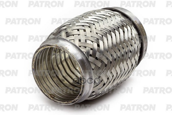 Гофра Глушителя Усиленная 55X105 Interlock Aisi 304 PATRON арт. ELVW55X105