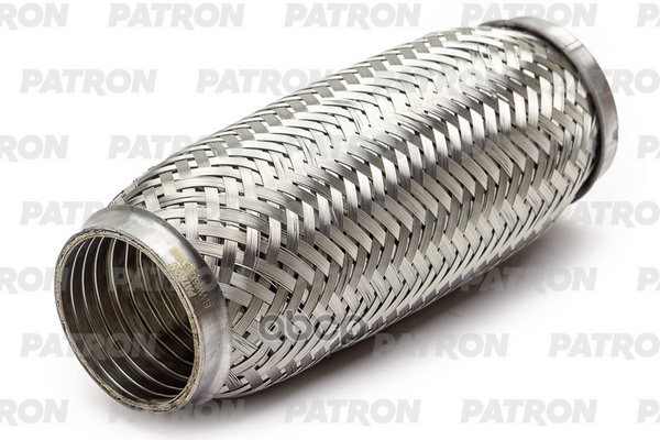 Гофра Глушителя Усиленная 55X200 Interlock Aisi 304 PATRON арт. ELVW55X200