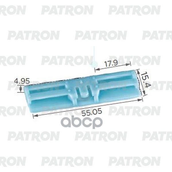 Клипса Пластмассовая Toyota Пименяемость: Крепление Молдинга Стекла PATRON арт. P37-2422