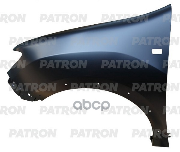 Крыло Кузова Лев С Отв Для Поворотника, С Отв Для Молдинга (Россия) Renault/Dacia Logan/Sandero 2014- PATRON арт. P71-RN060DL