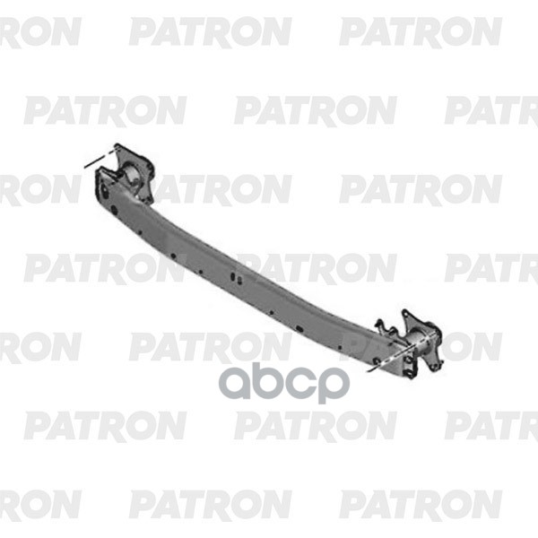 Усилитель Бампера Передн Peugeot 508 2010>, 308 Cc 12> PATRON арт. P73-0017