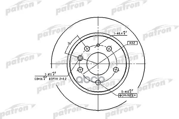 Диск Тормозной Задн Mercedes-Benz: /8 68-76, /8 68-77, /8 Купе 69-77, Cabriolet 69-71, Coupe 77-85, Coupe 65-71, Heckflosse 6...