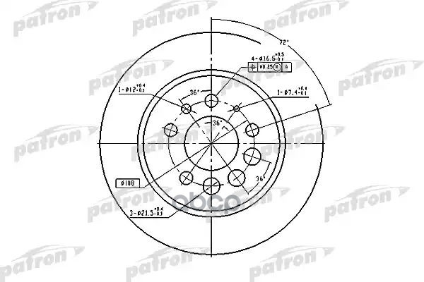 Диск Тормозной Задн Volvo: 240 74-93, 240 Kombi 74-93, 260 74-82, 260 Универсал 75-82, 740 83-92, 740 Kombi 85-92, 760 81-92,...
