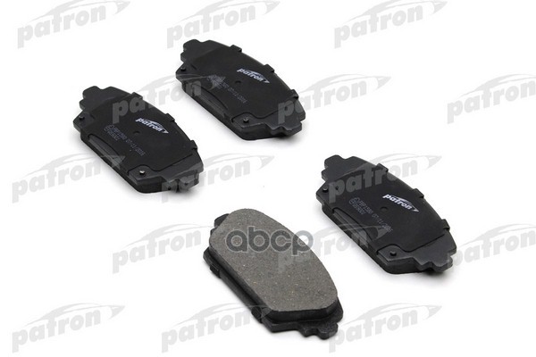 Колодки тормозные дисковые передн PBP1580 PATRON арт. PBP1580