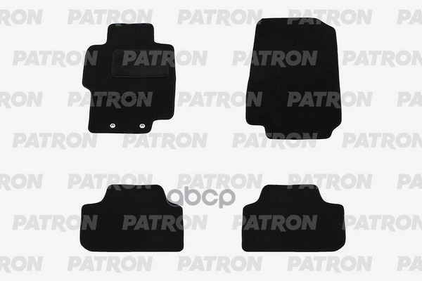 Комплект Автомобильных Ковриков Текстильных Acura Tsx Ii 2008-2014 PATRON арт. PCC-ACU002
