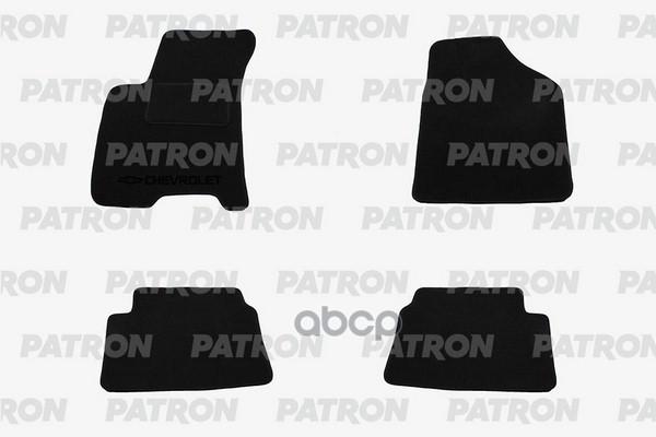 Комплект Автомобильных Ковриков Текстильных Chevrolet Lacetti 2005-2010 PATRON арт. PCC-CHV0010