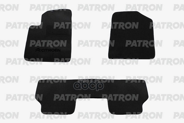 Комплект Автомобильных Ковриков Текстильных Citroen Berlingo Ii 2008-2012 PATRON арт. PCC-CTR002