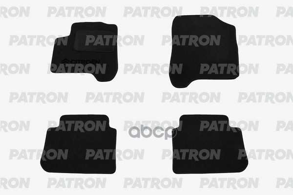 Комплект Автомобильных Ковриков Текстильных Citroen C3 Picasso I 2009-2013 PATRON арт. PCC-CTR006