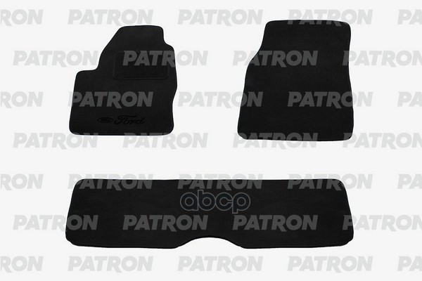 Комплект Автомобильных Ковриков Текстильных Ford Galaxy Ii 2006-2010 Задний Коврик Сплошной PATRON арт. PCC-FRD0021