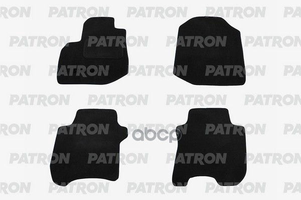 Комплект Автомобильных Ковриков Текстильных Honda Jazz 2008-2011 PATRON арт. PCC-HND0027