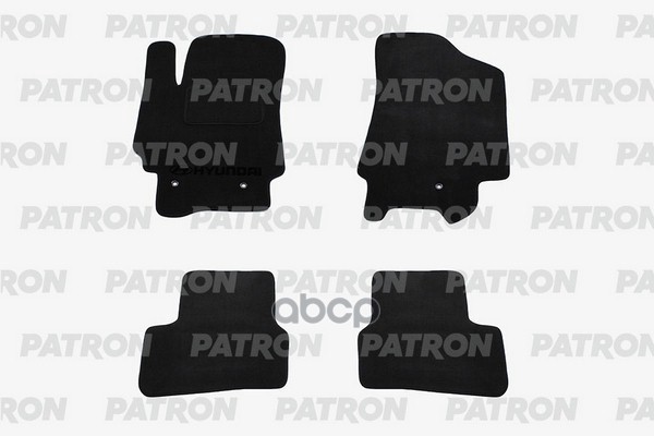 Комплект Автомобильных Ковриков Текстильных Hyundai Creta 2016-2019 PATRON арт. PCC-HNI0041