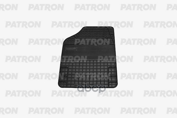 Коврик Автомобильный Резиновый Универсальный, (Место Водителя) Черного Цвета, 1 Шт PATRON арт. PCC-UNI0040.1