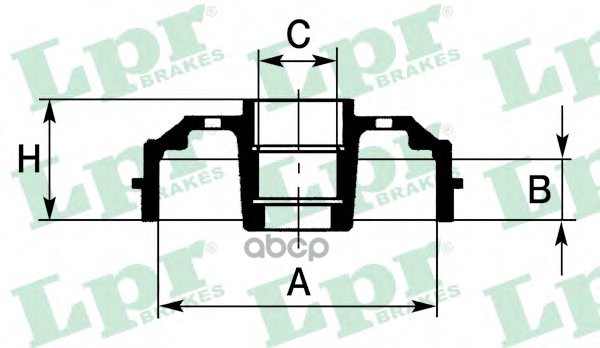Барабан Тормозной Задн Mazda: 626 Iii 87-92, 626 Iii Hatchback 87-92, 626 Iii Station Wagon 87-97, 626 Iii Купе 87-91 PATRON ...